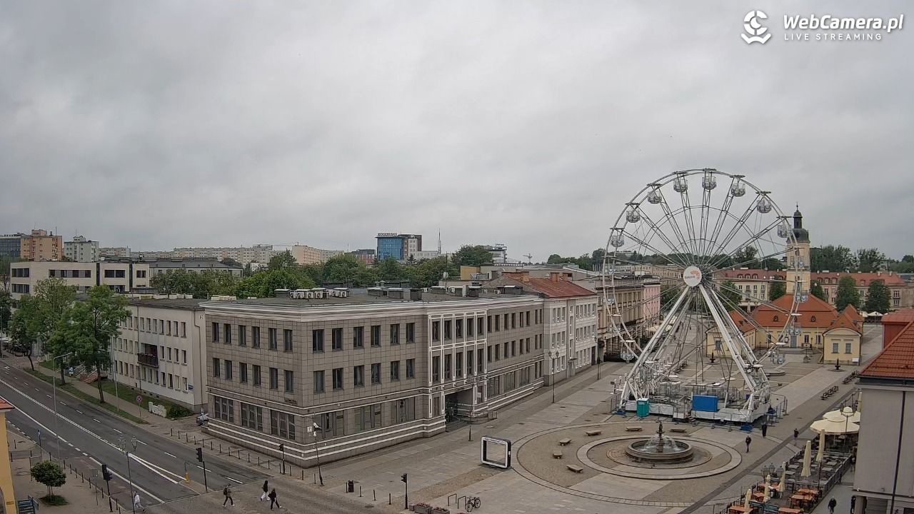 BIAŁYSTOK - widok na Rynek Kościuszki NOWOŚĆ - 11 czerwiec 2026, 09:06