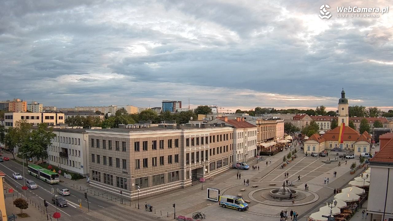BIAŁYSTOK - widok na Rynek Kościuszki NOWOŚĆ - 22 lipiec 2026, 20:18