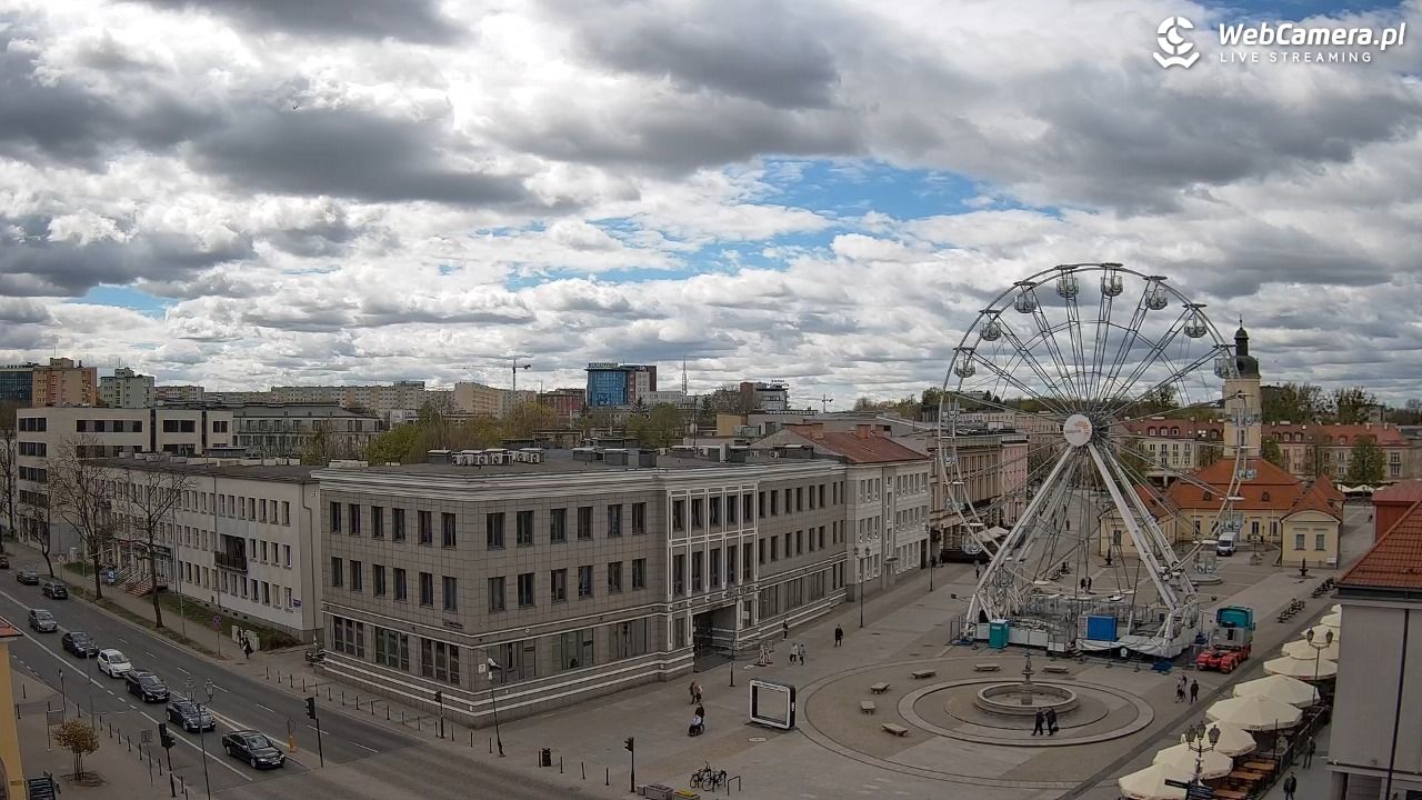 BIAŁYSTOK - widok na Rynek Kościuszki NOWOŚĆ - 24 kwiecień 2026, 12:27