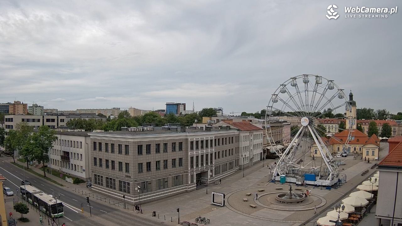 BIAŁYSTOK - widok na Rynek Kościuszki NOWOŚĆ - 10 czerwiec 2026, 14:02