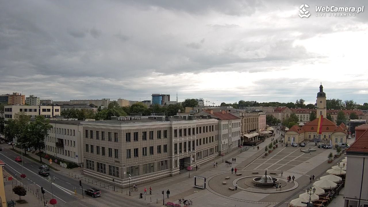 BIAŁYSTOK - widok na Rynek Kościuszki NOWOŚĆ - 22 lipiec 2026, 18:10