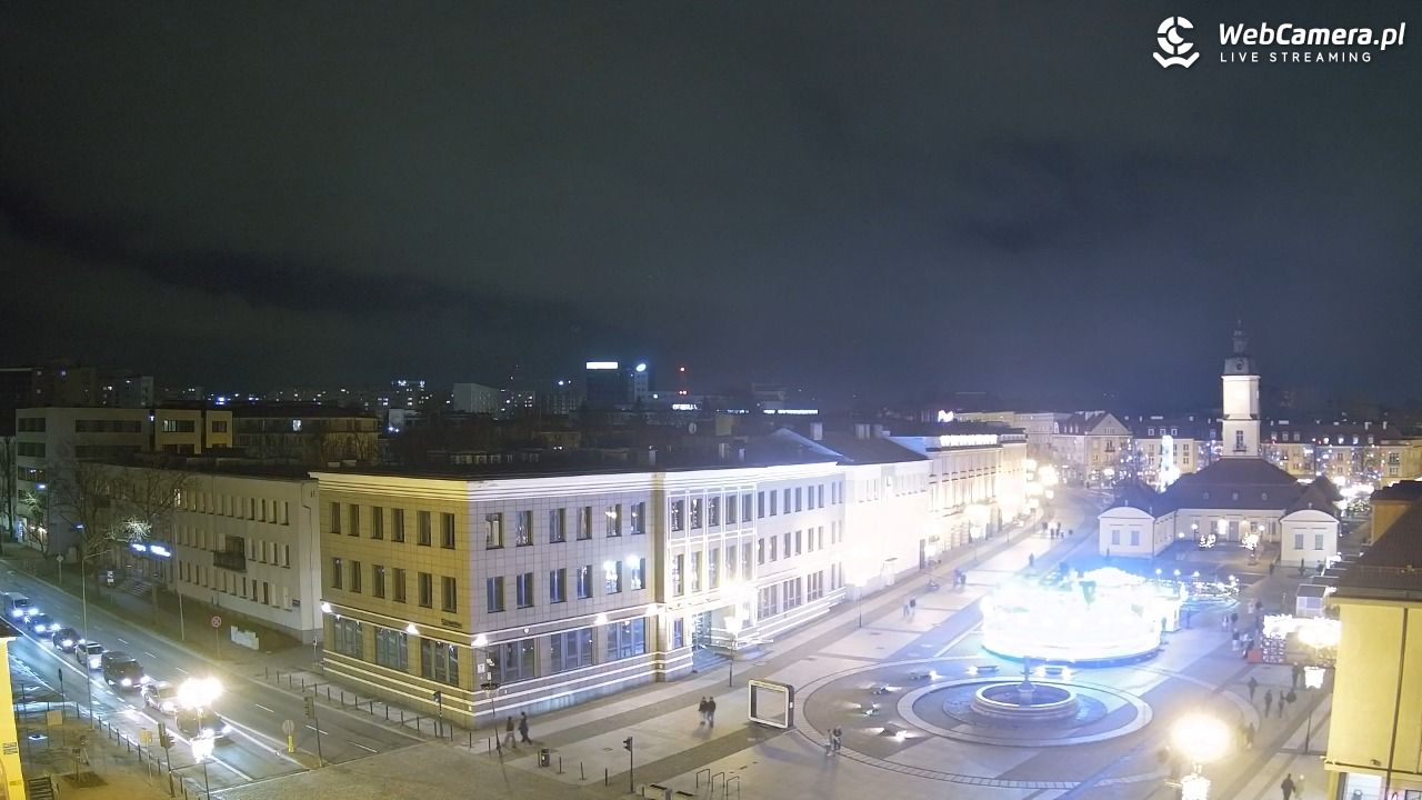 BIAŁYSTOK - widok na Rynek Kościuszki NOWOŚĆ - 14 grudzień 2025, 19:51