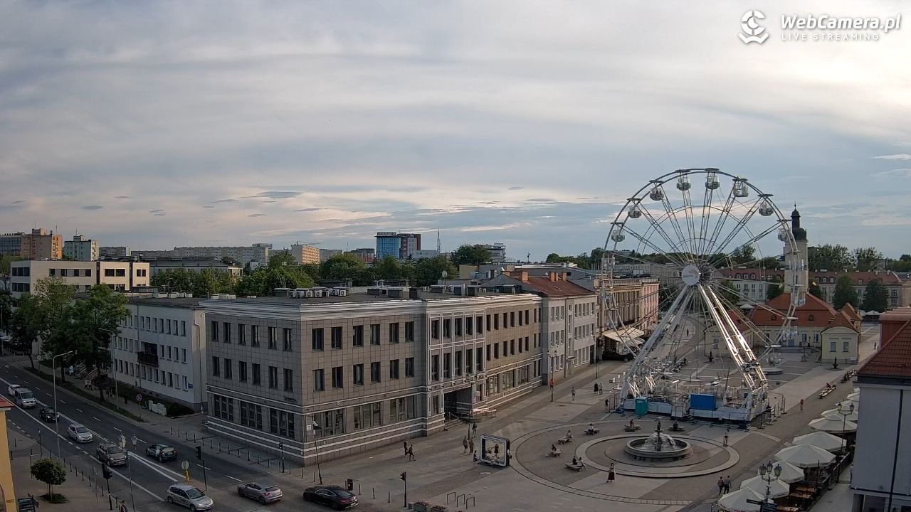 BIAŁYSTOK - widok na Rynek Kościuszki NOWOŚĆ - 09 czerwiec 2026, 18:53
