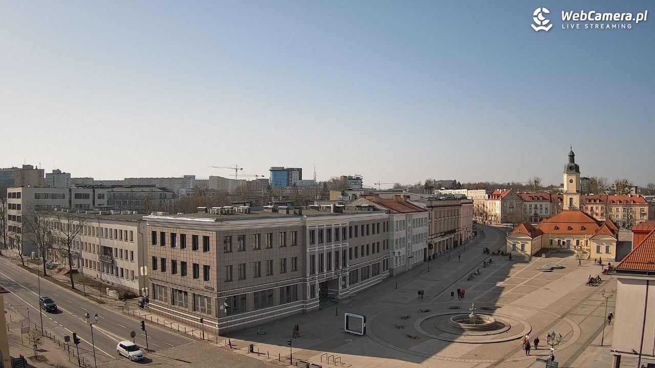 BIAŁYSTOK - widok na Rynek Kościuszki NOWOŚĆ - 08 marzec 2026, 10:43