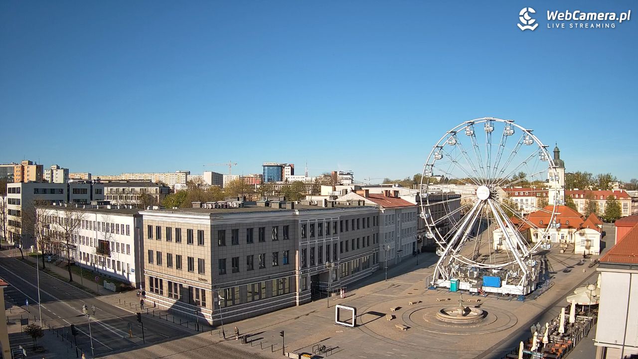 BIAŁYSTOK - widok na Rynek Kościuszki NOWOŚĆ - 24 kwiecień 2026, 07:16
