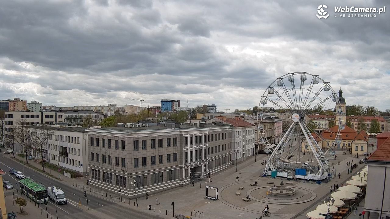 BIAŁYSTOK - widok na Rynek Kościuszki NOWOŚĆ - 25 kwiecień 2026, 13:00