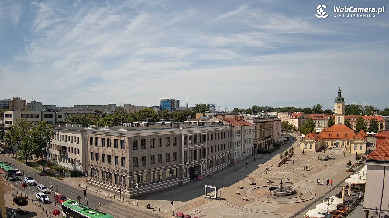 BIAŁYSTOK - widok na Rynek Kościuszki NOWOŚĆ - 25 lipiec 2026, 11:03