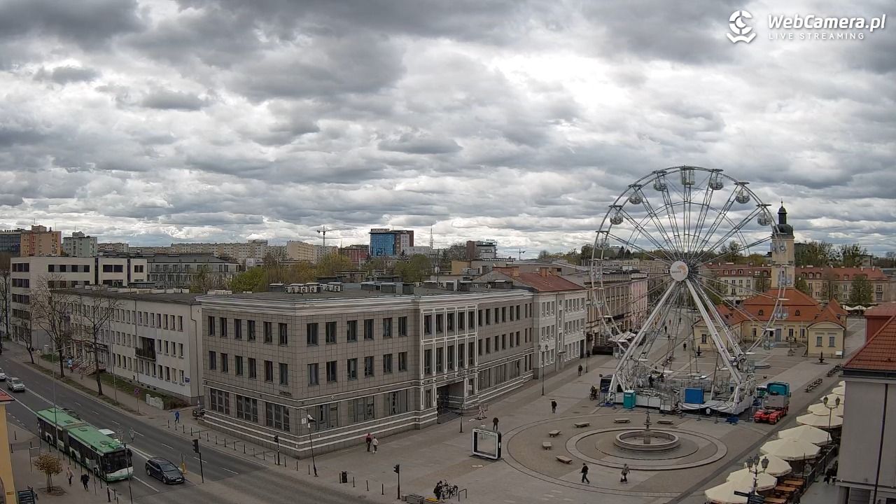 BIAŁYSTOK - widok na Rynek Kościuszki NOWOŚĆ - 24 kwiecień 2026, 13:35