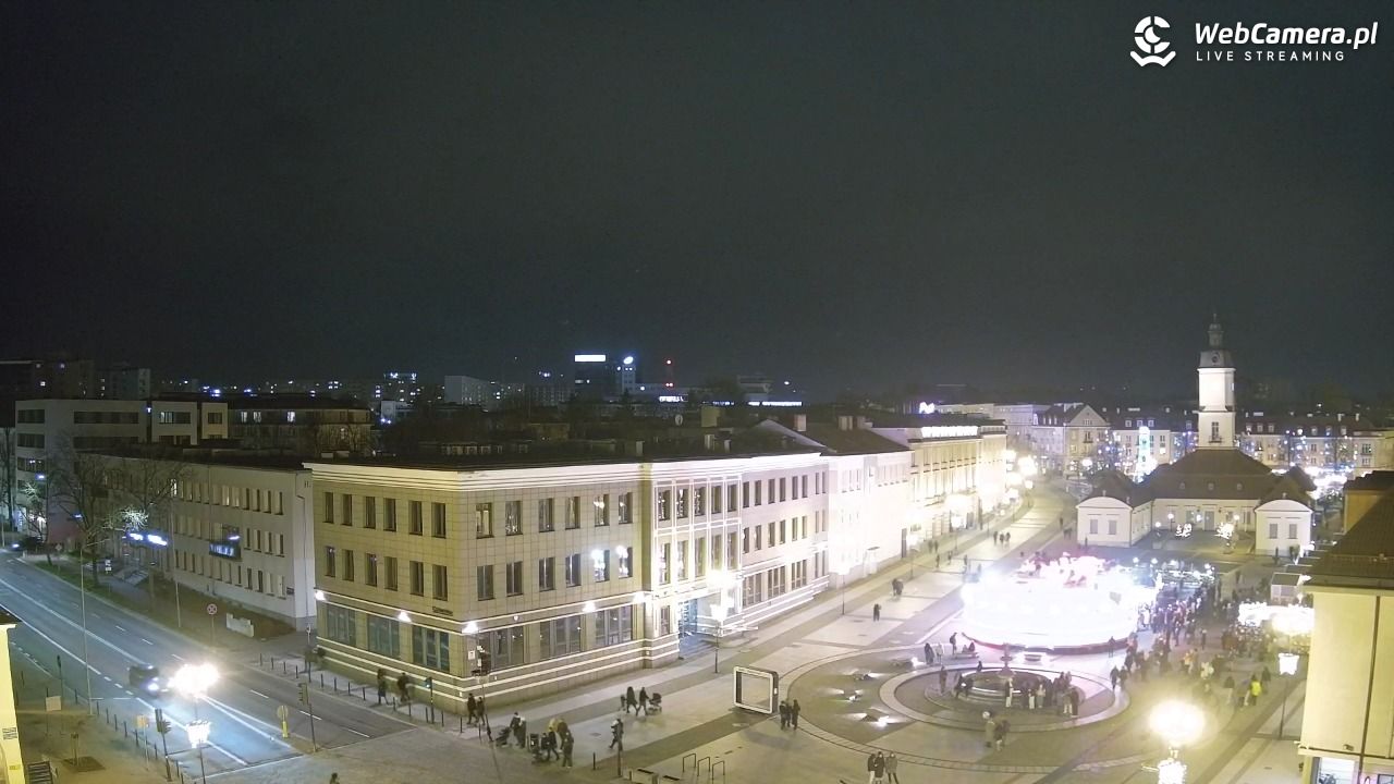 BIAŁYSTOK - widok na Rynek Kościuszki NOWOŚĆ - 21 grudzień 2025, 17:22