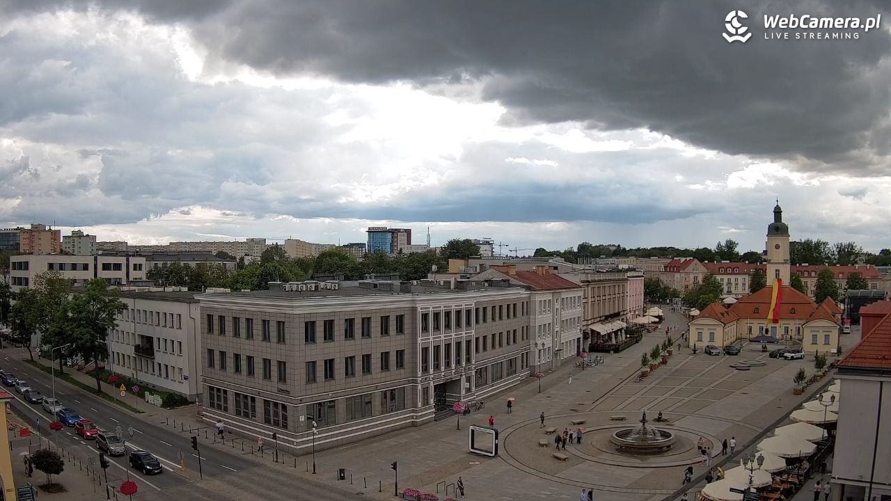BIAŁYSTOK - widok na Rynek Kościuszki NOWOŚĆ - 22 lipiec 2026, 16:11