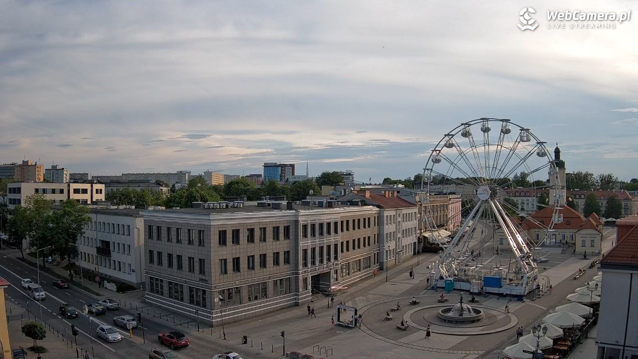 BIAŁYSTOK - widok na Rynek Kościuszki NOWOŚĆ - 09 czerwiec 2026, 18:53