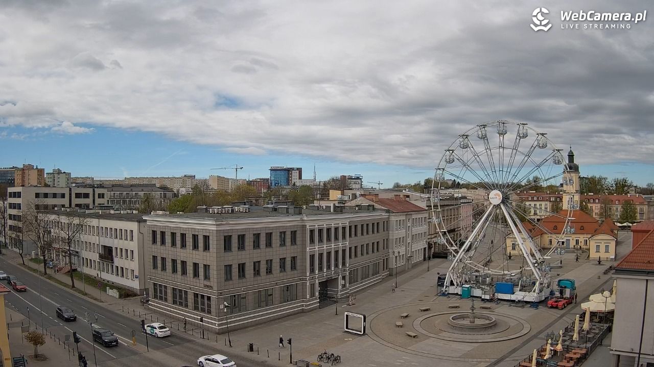 BIAŁYSTOK - widok na Rynek Kościuszki NOWOŚĆ - 24 kwiecień 2026, 09:40