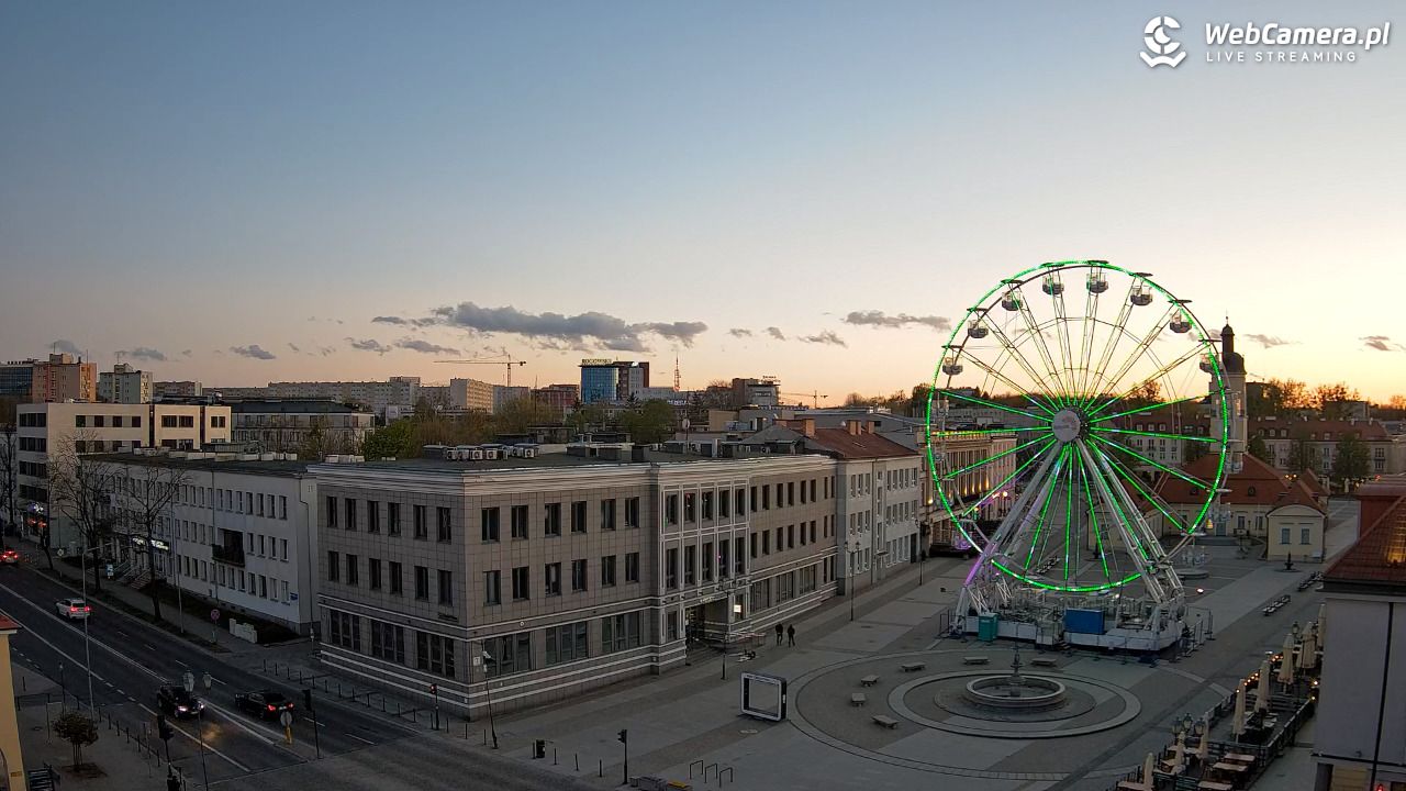 BIAŁYSTOK - widok na Rynek Kościuszki NOWOŚĆ - 26 kwiecień 2026, 19:57