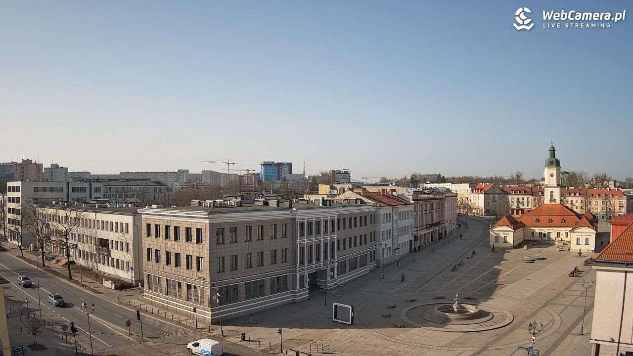 BIAŁYSTOK - widok na Rynek Kościuszki NOWOŚĆ - 08 marzec 2026, 09:33