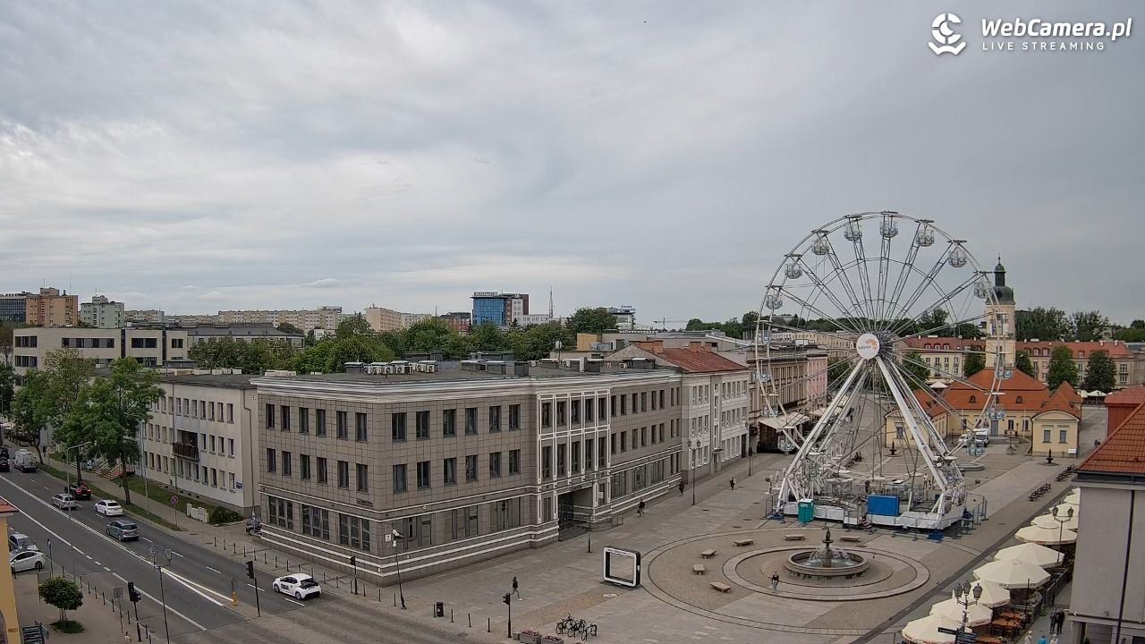 BIAŁYSTOK - widok na Rynek Kościuszki NOWOŚĆ - 10 czerwiec 2026, 13:57