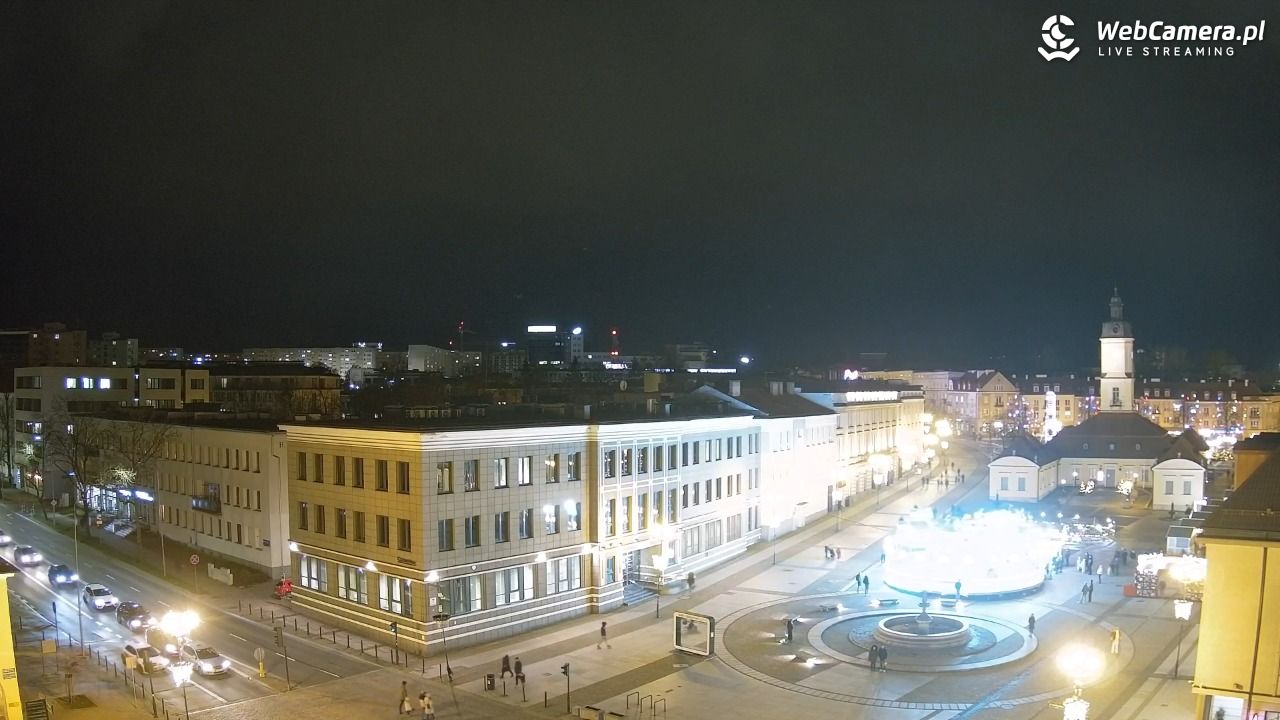 BIAŁYSTOK - widok na Rynek Kościuszki NOWOŚĆ - 22 grudzień 2025, 18:19