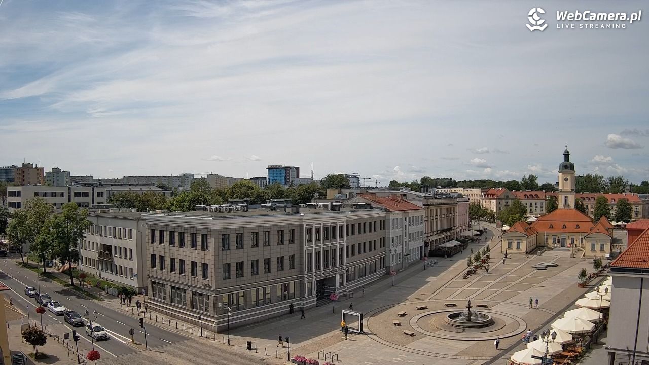 BIAŁYSTOK - widok na Rynek Kościuszki NOWOŚĆ - 25 lipiec 2026, 11:40