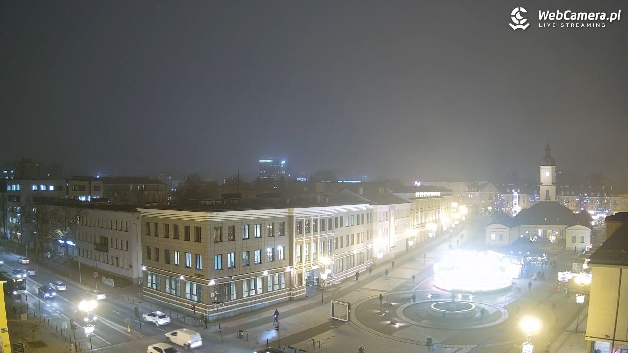 BIAŁYSTOK - widok na Rynek Kościuszki NOWOŚĆ - 18 grudzień 2025, 16:12