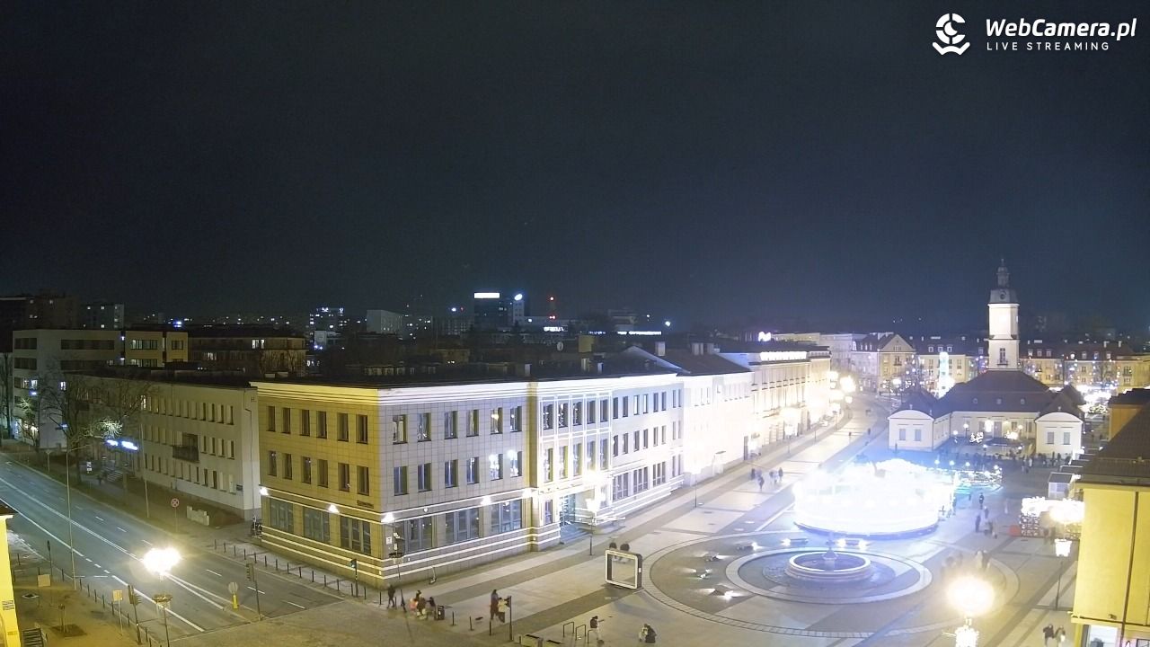 BIAŁYSTOK - widok na Rynek Kościuszki NOWOŚĆ - 11 grudzień 2025, 19:24