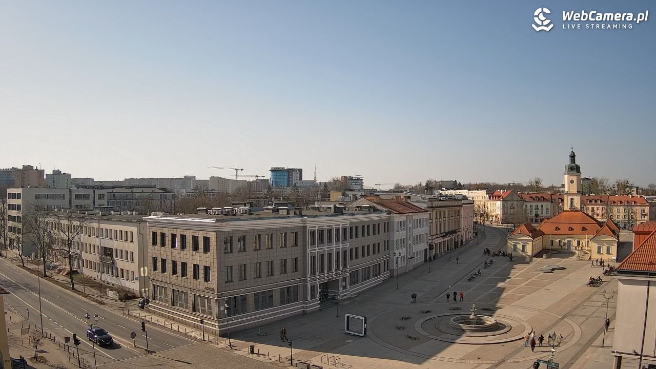 BIAŁYSTOK - widok na Rynek Kościuszki NOWOŚĆ - 08 marzec 2026, 10:44