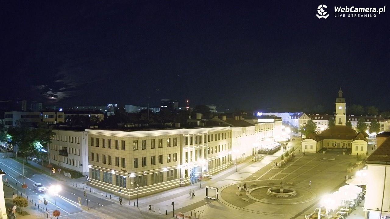 BIAŁYSTOK - widok na Rynek Kościuszki NOWOŚĆ - 25 lipiec 2026, 23:36