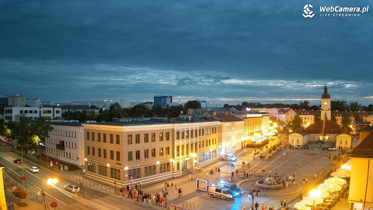 BIAŁYSTOK - widok na Rynek Kościuszki NOWOŚĆ - 22 lipiec 2026, 21:14