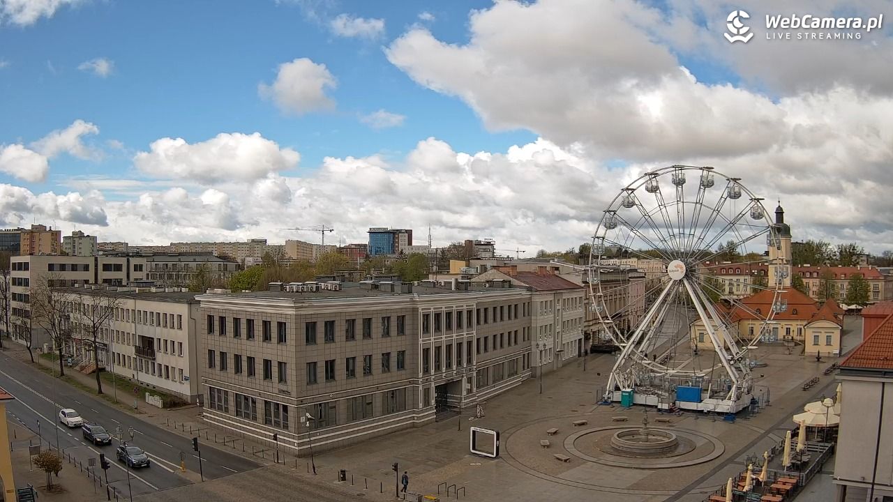 BIAŁYSTOK - widok na Rynek Kościuszki NOWOŚĆ - 26 kwiecień 2026, 10:15