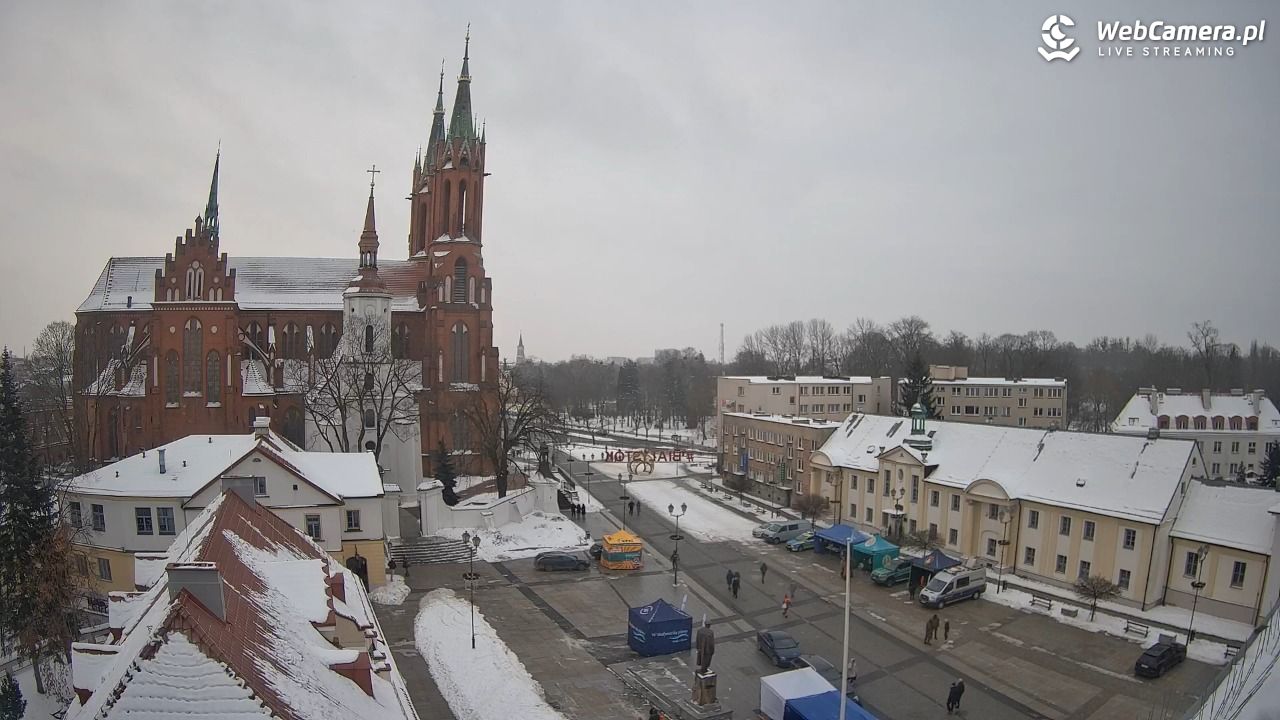BIAŁYSTOK - widok na Archikatedrę NOWOŚĆ - 25 styczeń 2026, 10:46
