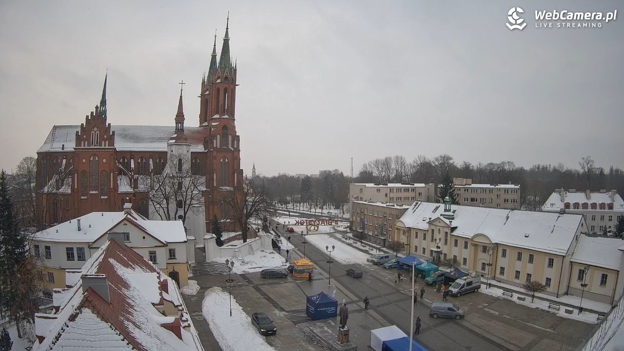 BIAŁYSTOK - widok na Archikatedrę NOWOŚĆ - 25 styczeń 2026, 10:48