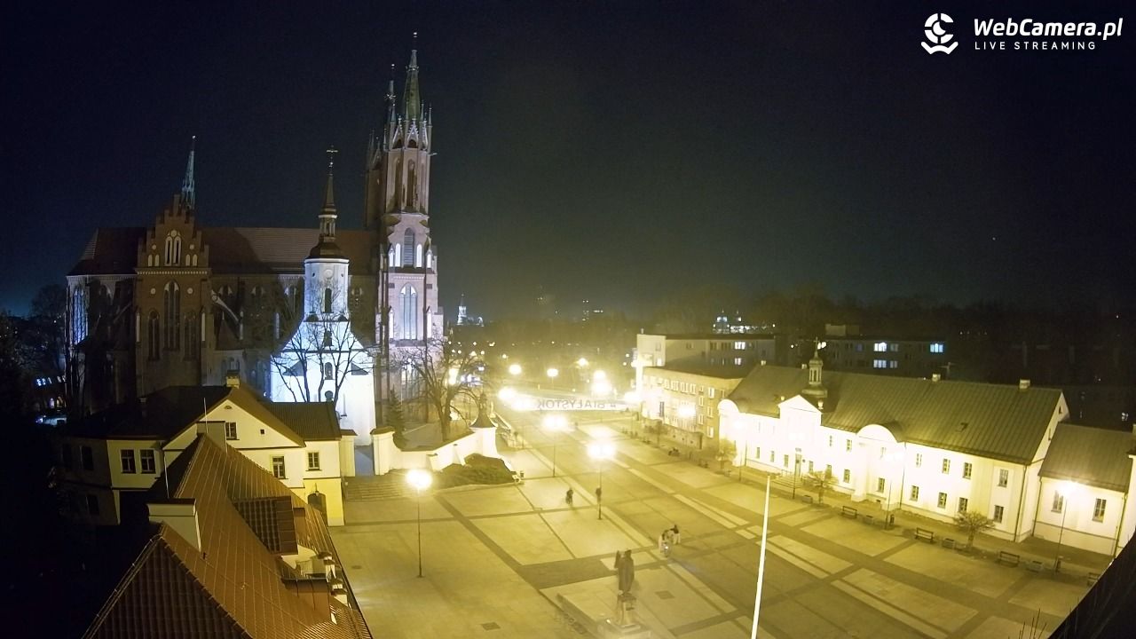 BIAŁYSTOK - widok na Archikatedrę NOWOŚĆ - 11 marzec 2026, 19:00