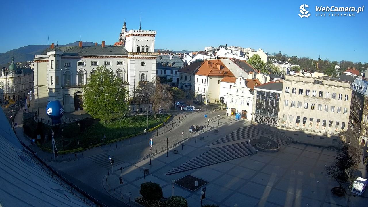 Bielsko-Biała - Plac Bolesława Chrobrego - 02 maj 2026, 06:44