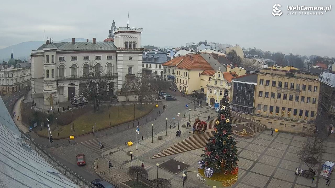 Bielsko-Biała - Plac Bolesława Chrobrego - 28 styczeń 2026, 11:10