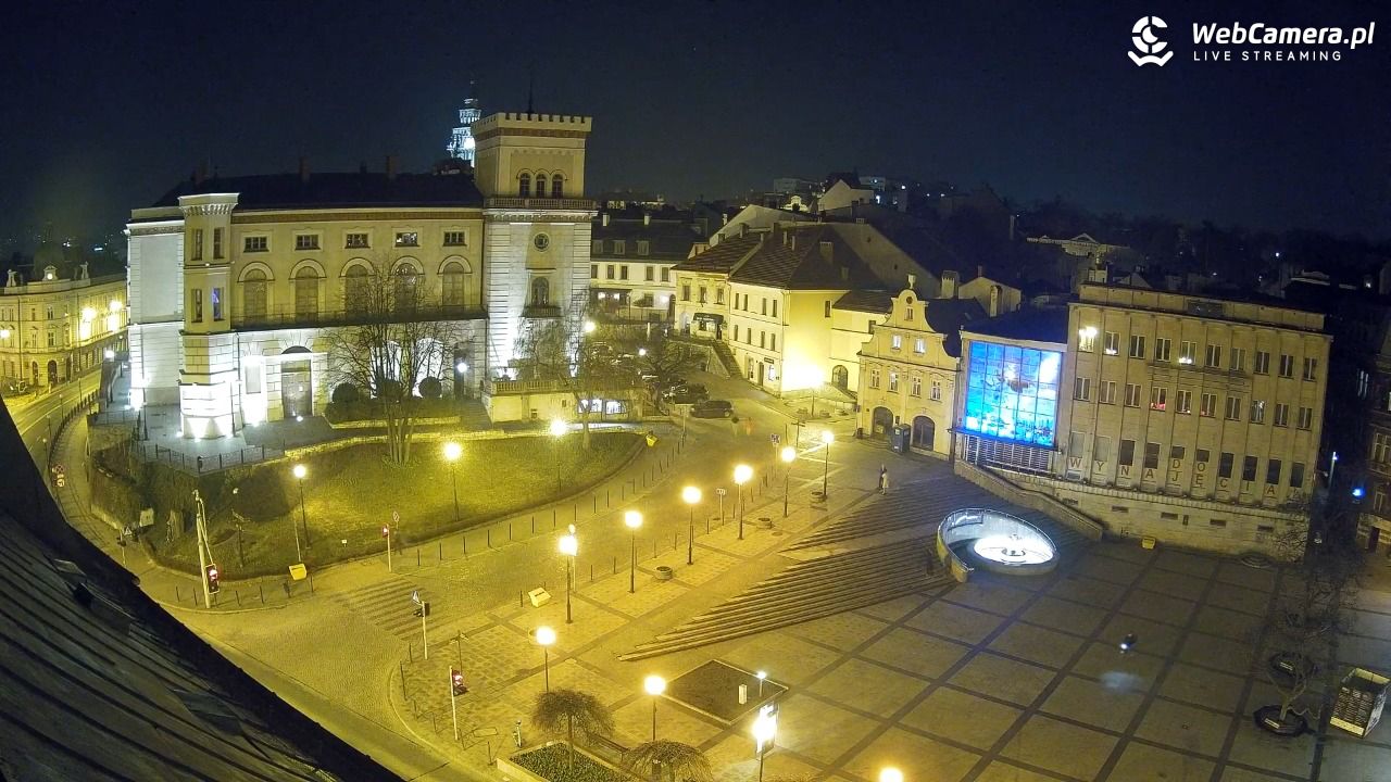 Bielsko-Biała - Plac Bolesława Chrobrego - 15 marzec 2026, 22:07