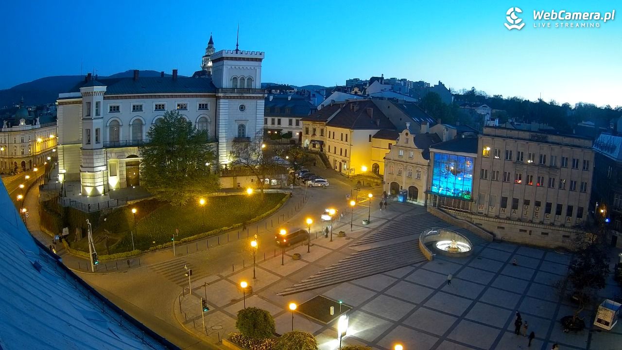 Bielsko-Biała - Plac Bolesława Chrobrego - 02 maj 2026, 20:34