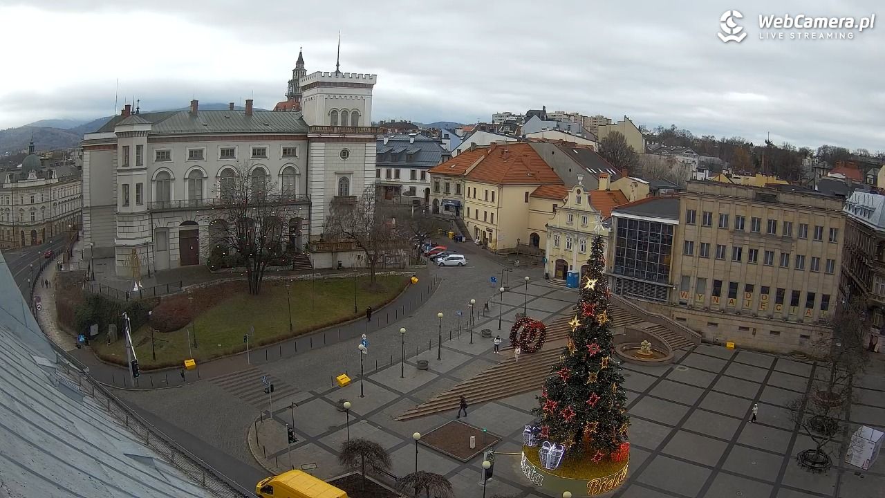 Bielsko-Biała - Plac Bolesława Chrobrego - 09 grudzień 2025, 10:08