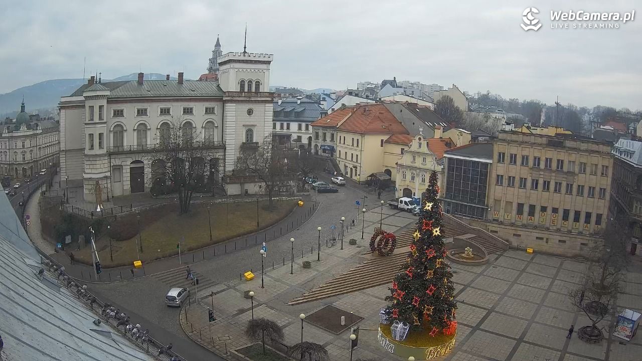 Bielsko-Biała - Plac Bolesława Chrobrego - 28 styczeń 2026, 08:43