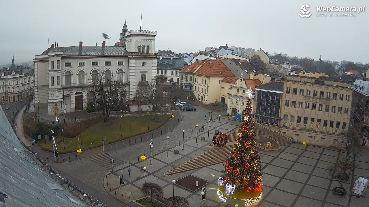 Bielsko-Biała - Plac Bolesława Chrobrego - 14 grudzień 2025, 08:11