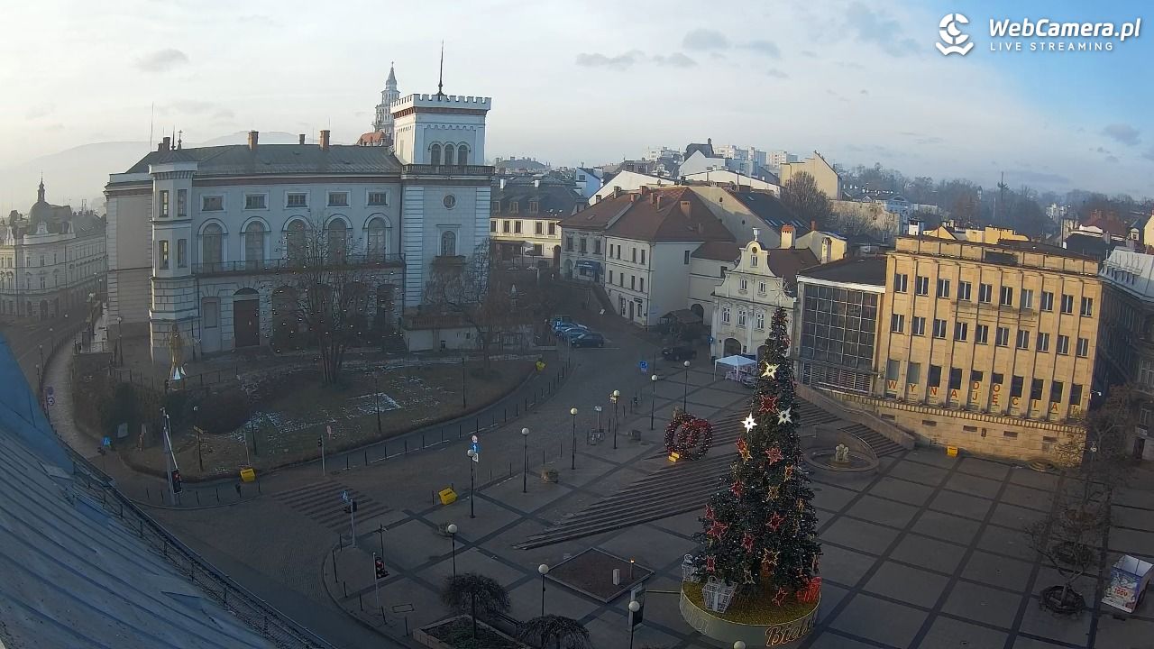 Bielsko-Biała - Plac Bolesława Chrobrego - 25 styczeń 2026, 08:36