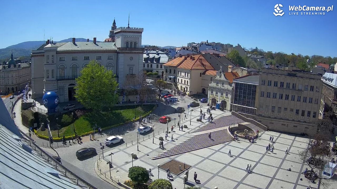 Bielsko-Biała - Plac Bolesława Chrobrego - 02 maj 2026, 12:31