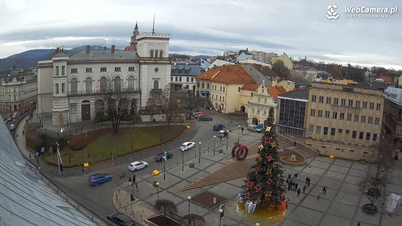 Bielsko-Biała - Plac Bolesława Chrobrego - 08 grudzień 2025, 09:54