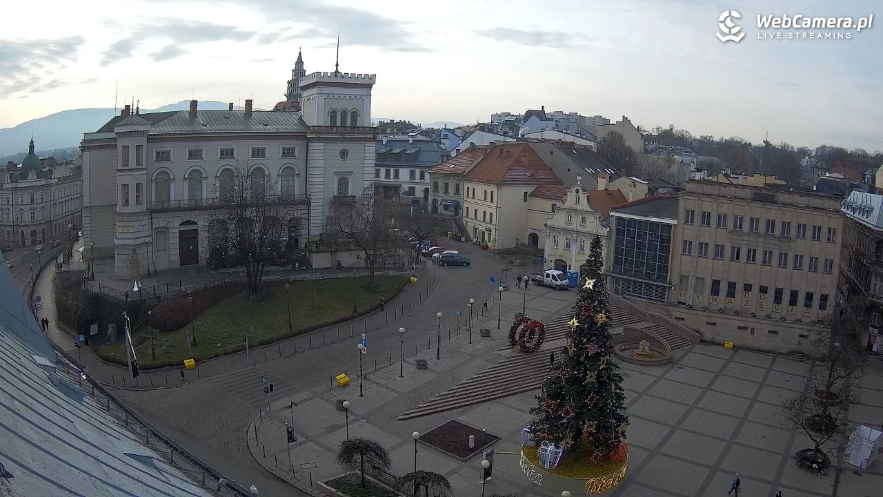Bielsko-Biała - Plac Bolesława Chrobrego - 16 grudzień 2025, 12:23