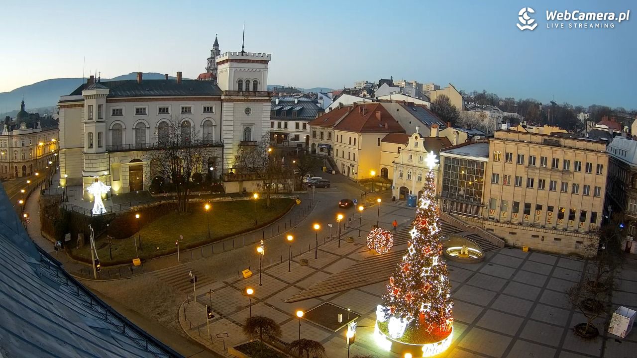 Bielsko-Biała - Plac Bolesława Chrobrego - 13 grudzień 2025, 07:09