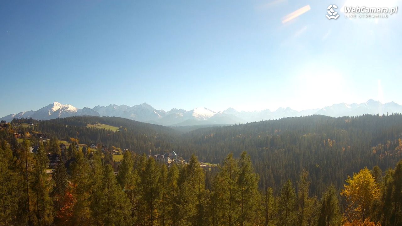 BUKOVINA Resort - widok na hotel, termy i spa - 20 październik 2025, 13:38