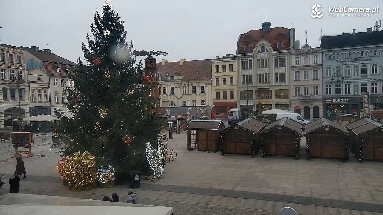 Bydgoszcz - widok na Rynek - 22 grudzień 2025, 13:57