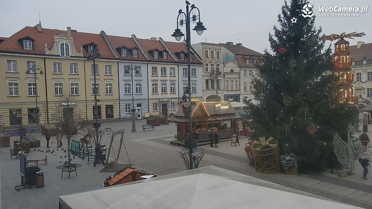 Bydgoszcz - widok na Rynek - 21 grudzień 2025, 12:38