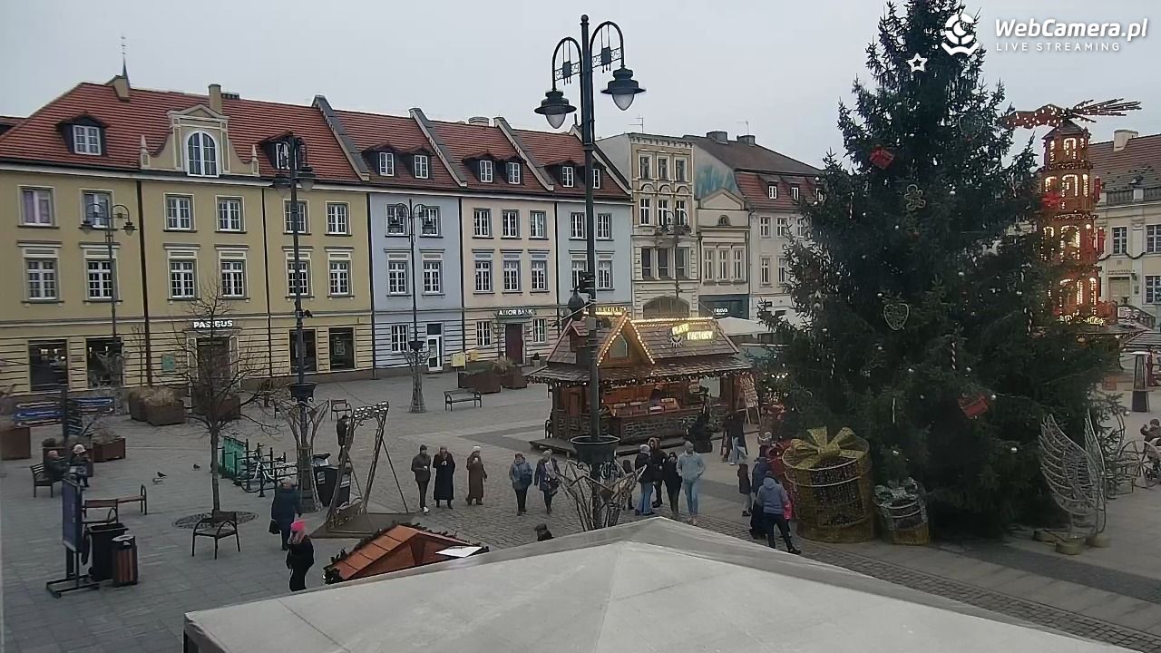 Bydgoszcz - widok na Rynek - 21 grudzień 2025, 13:17