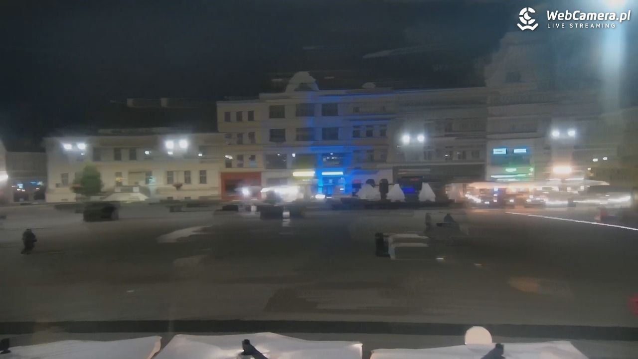 Bydgoszcz - widok na Rynek - 11 sierpień 2026, 21:49