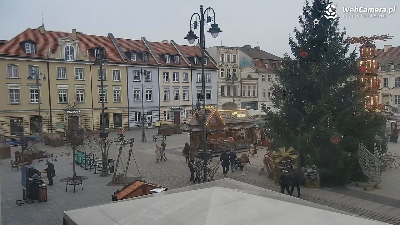 Bydgoszcz - widok na Rynek - 21 grudzień 2025, 12:07
