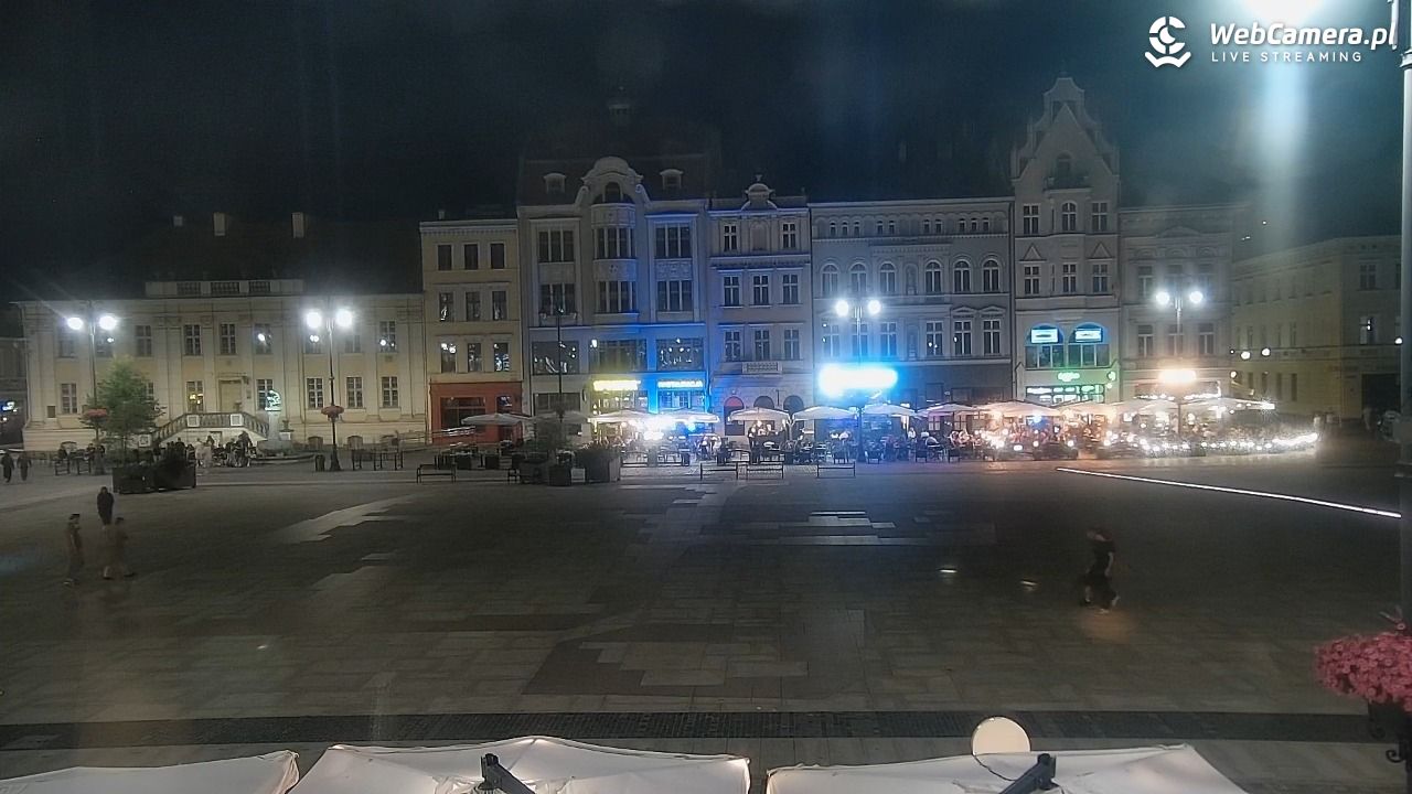 Bydgoszcz - widok na Rynek - 13 sierpień 2026, 21:42