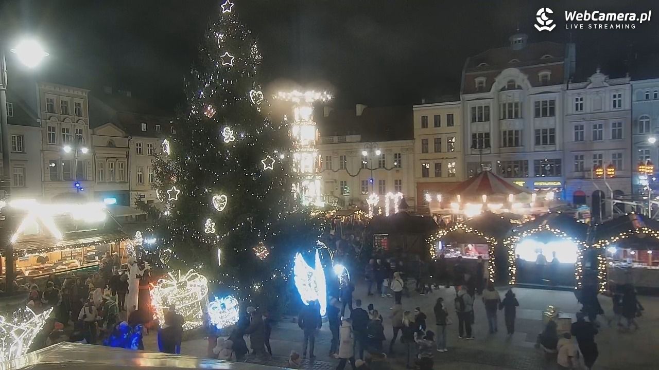 Bydgoszcz - widok na Rynek - 21 grudzień 2025, 16:52